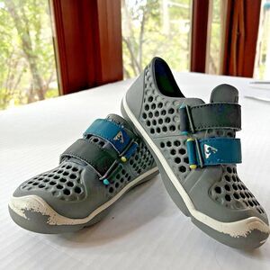 Plae Little Kids Mimo Shoes Size 13 Water Play Gray Beach Hook & Loop Boys Girls